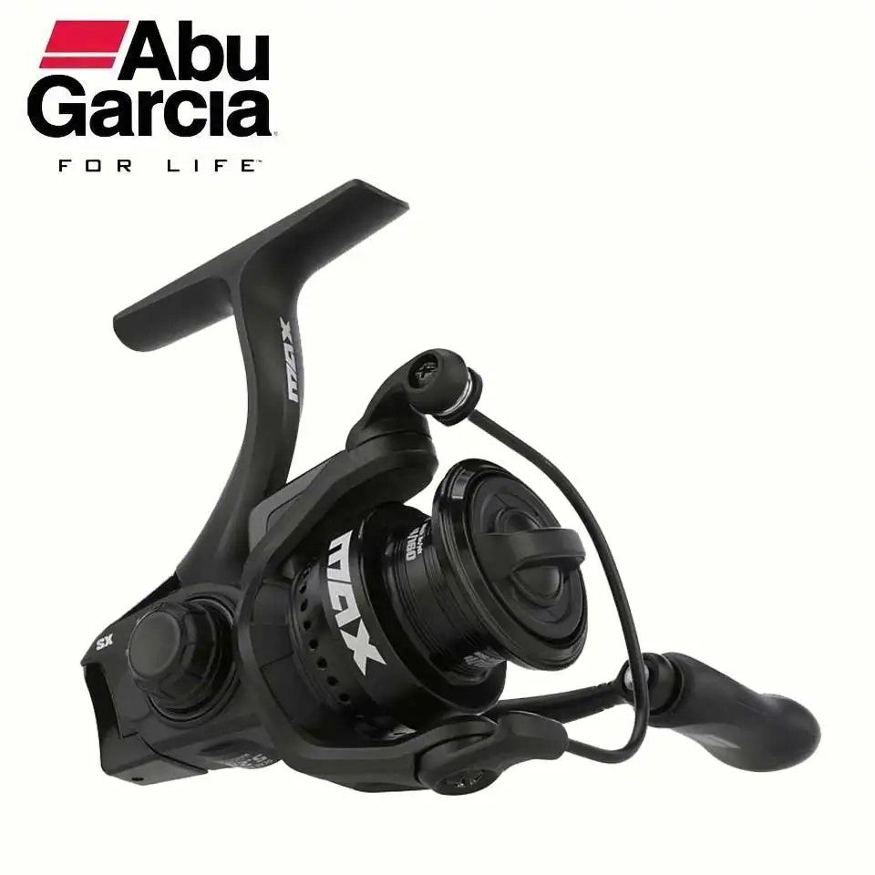 Abu Garcia Fishing Reels MAX SX Metal Spool Spinning Fishing Reel 5.2:1 Ratio Handle Replacement Spinning Long Casting