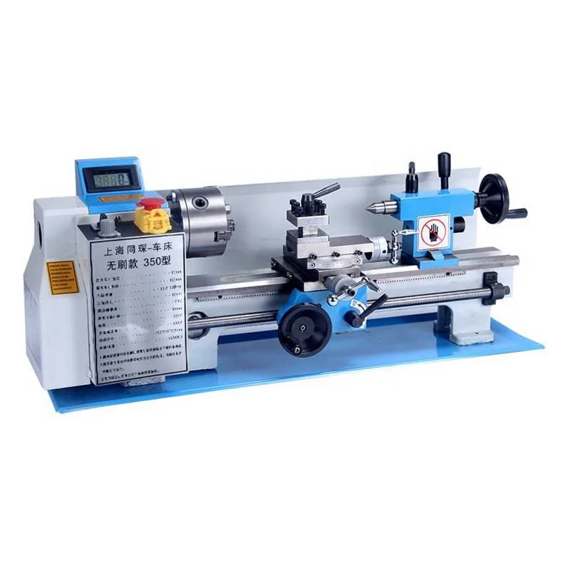 

High Precision Horizontal Metal Lathe Milling Machine 220V Used Combines The Best Miniature Hand Lathe For Metal Processing
