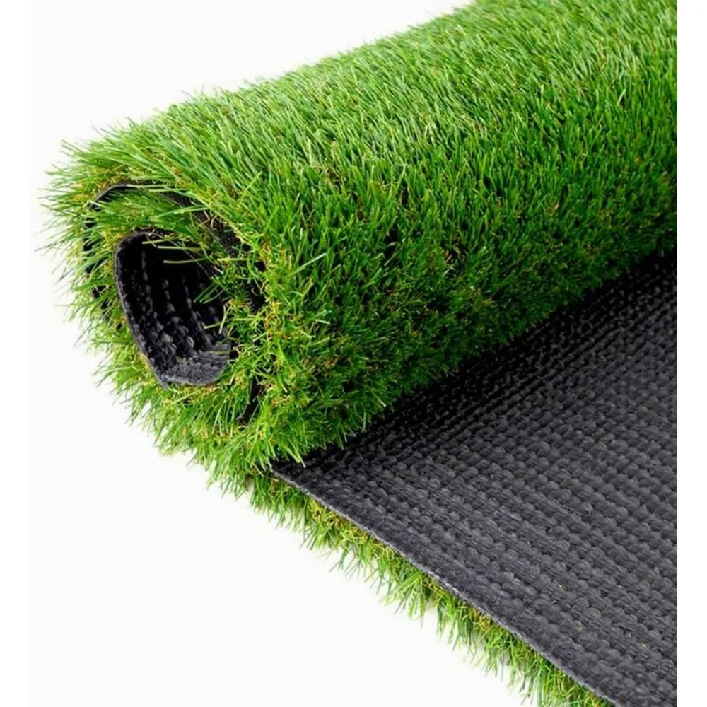 Artificial Grass Rug 5FTX8FT Fake Grass Indoor Outdoor, 1.38