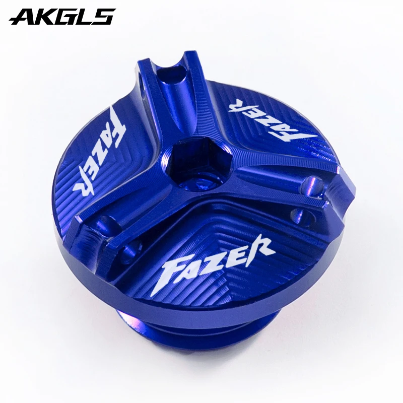 For Yamaha FAZER FZ6 FZ6R FZ1 FZ8 FAZER FZ750 FZR1000 Motorcycle Engine Oil Filler Cover Oil Filter Cover Protection Accessories