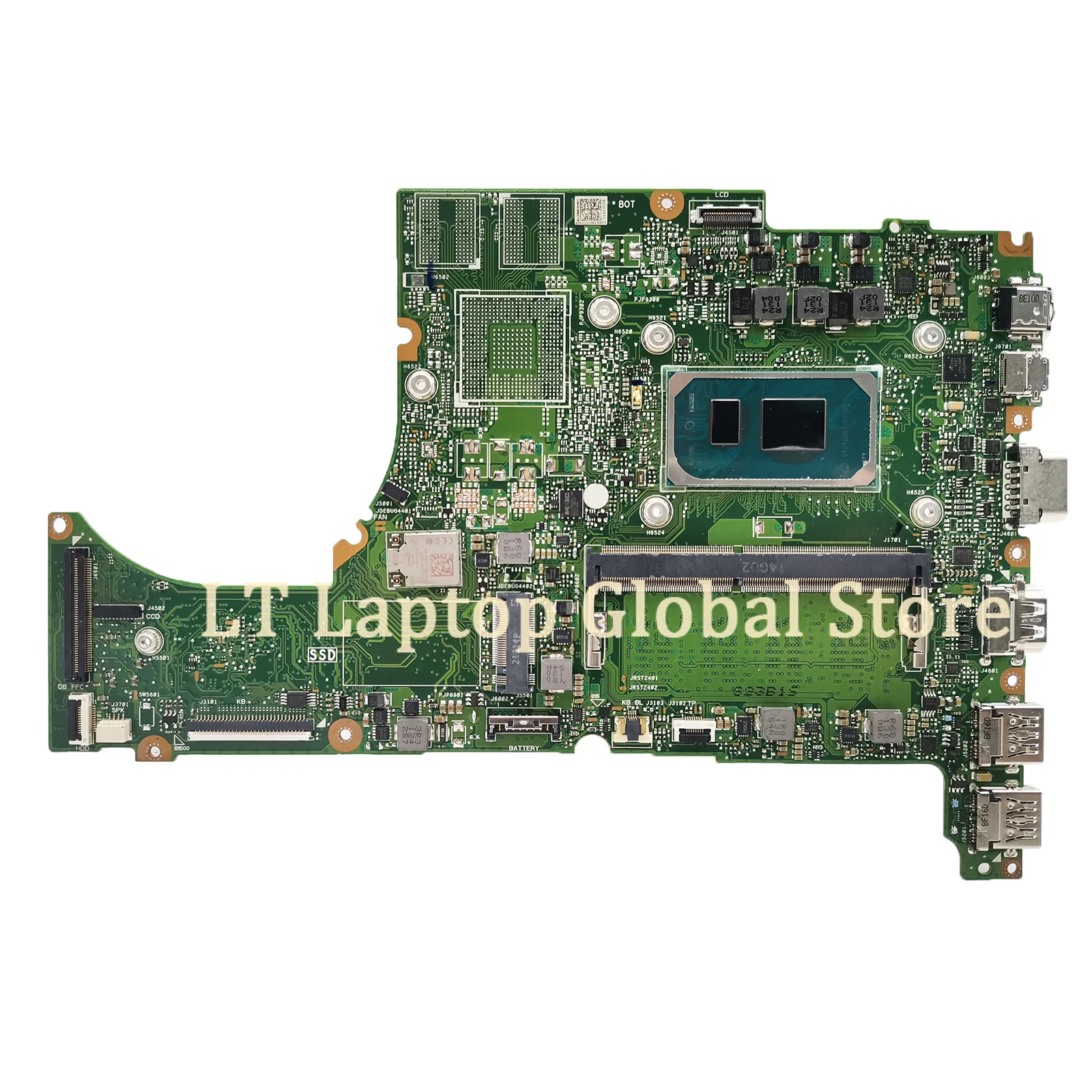 Imagem -02 - Laptop B1400ceaey Placa-mãe para Asus Expertbook b1 B1400ceae com i3 i5 i7 11ª Geração Cpu Mainboard 4g 8g 16gb de Ram lt