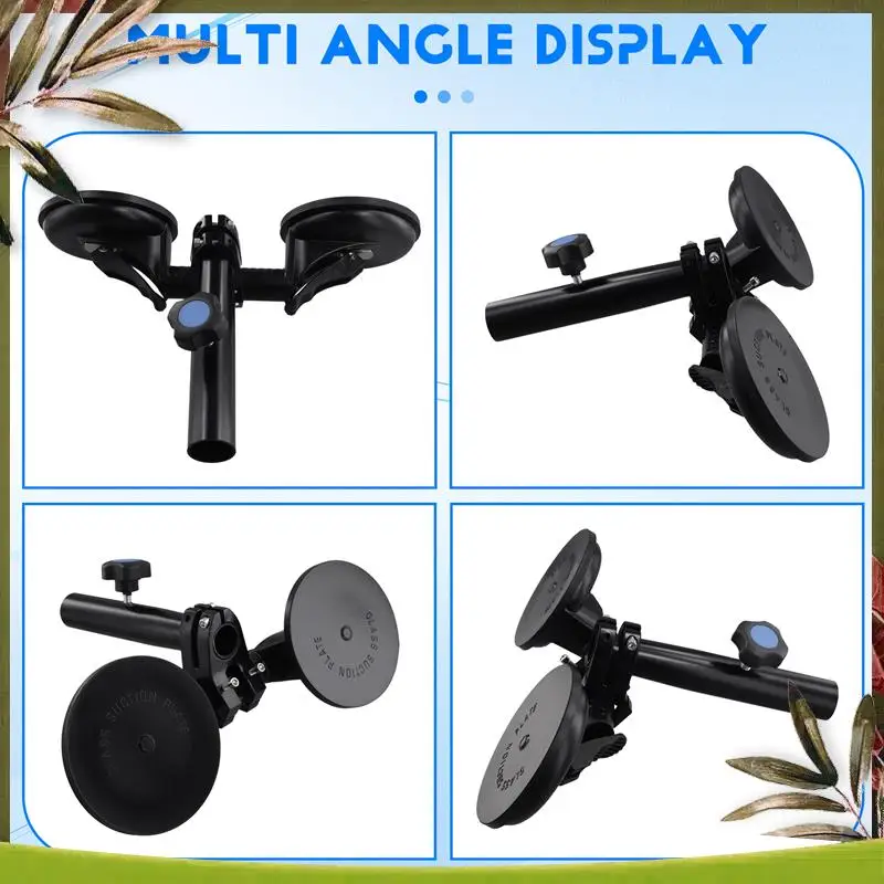 

Portable Flagpole Bracket Kit With Suction Cup, Suction Cup Flag Stand For Off-Road Suv, Truck, Rv, Yacht, Motorcycle Atv, Utv