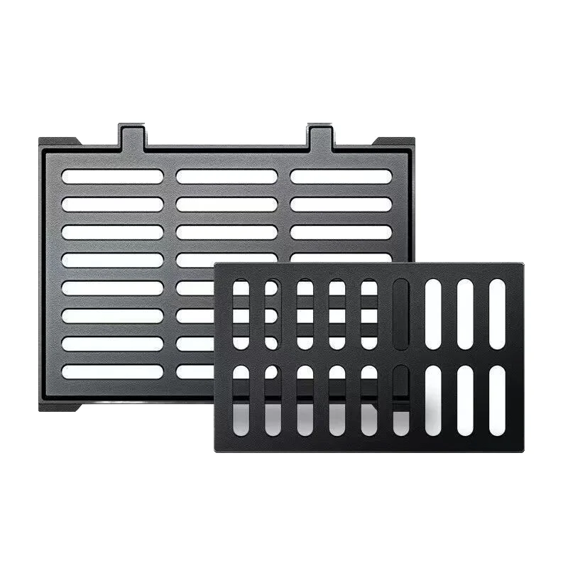 

Ductile Iron Сверхмощная квадратная дренажная решетка Решетка для утечки дождевой воды и канализации для парковки, услуги по изготовлению продукта