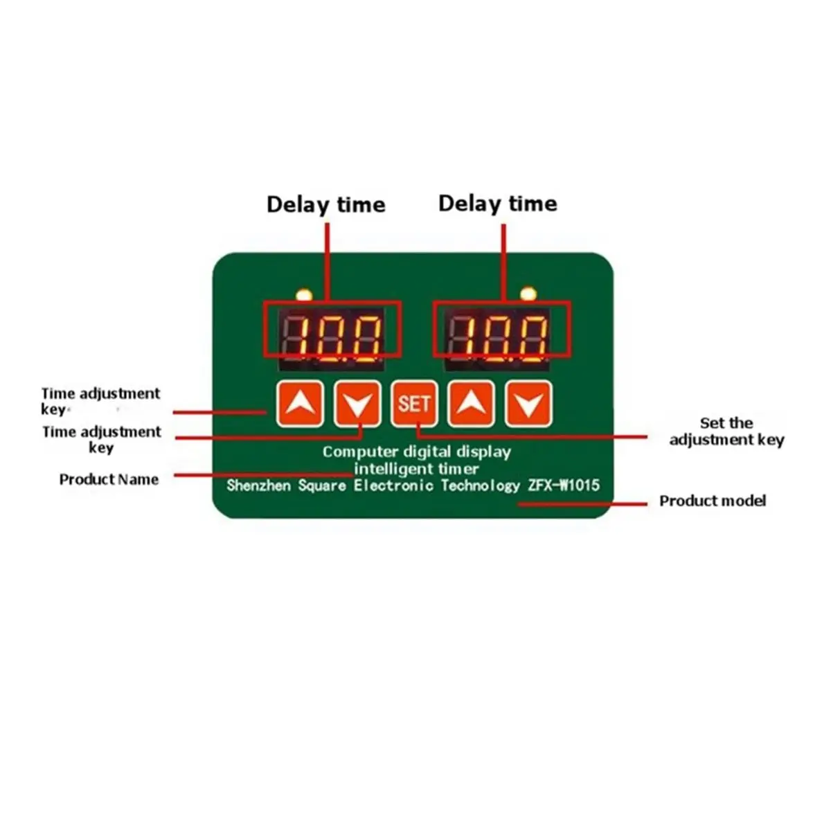 

618 Mega Sale Microcomputer Digital Display Intelligent Timer ZFX-W1015 Adjustable Thermostat Temperature Controller 110-220V