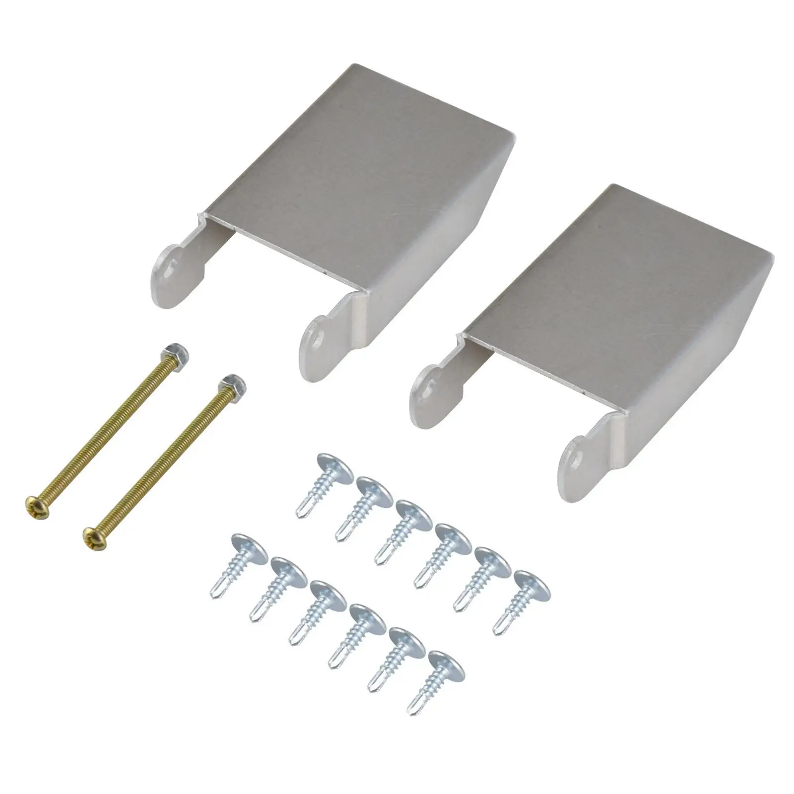 

2 Pieces Front Storage Lid Replacement Hinge Kit Accessory Front Storage Cover