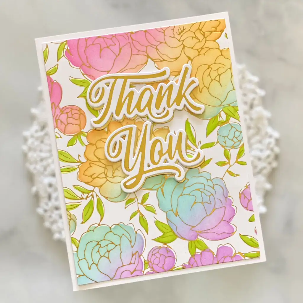 تزهر فاينز الفاوانيا طباعة المعادن قطع يموت Stamps Stencil الساخن احباط سكرابوكينغ ألبوم الديكور الحرفية DIY بها بنفسك بطاقة المعايدة #5