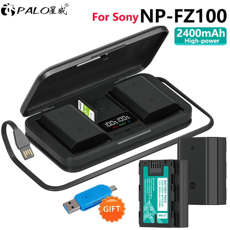 2400Mah NP-FZ100 NP… - image