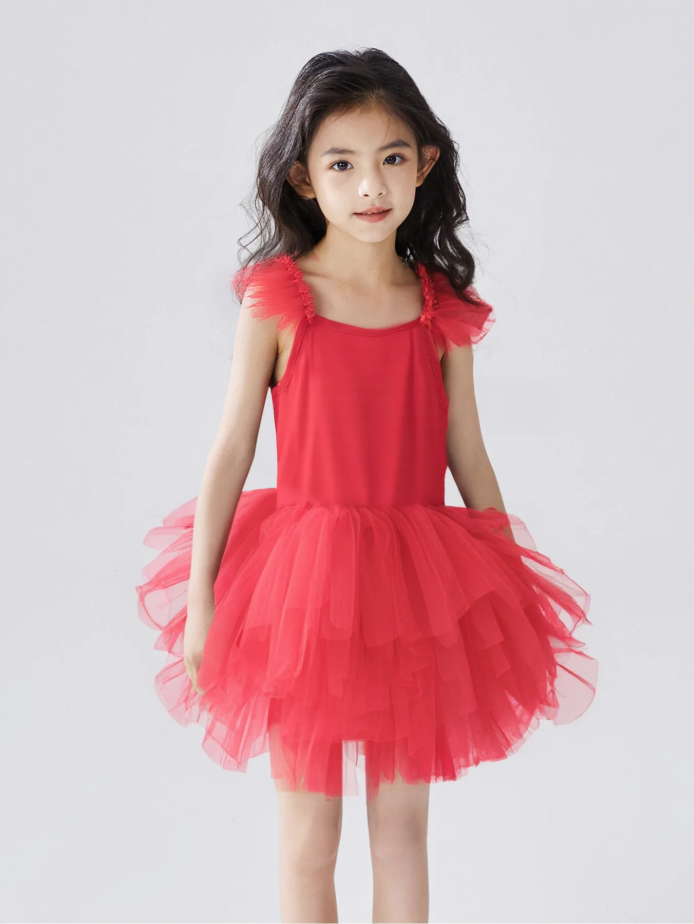 2-8 Ys Neue Mädchen Ballett TuTu Kleid Mode Professionelle Kinder Tanzen Party Kleid Leistung Kostüm Prinzessin Hochzeit Kleid l058 – Detail 13