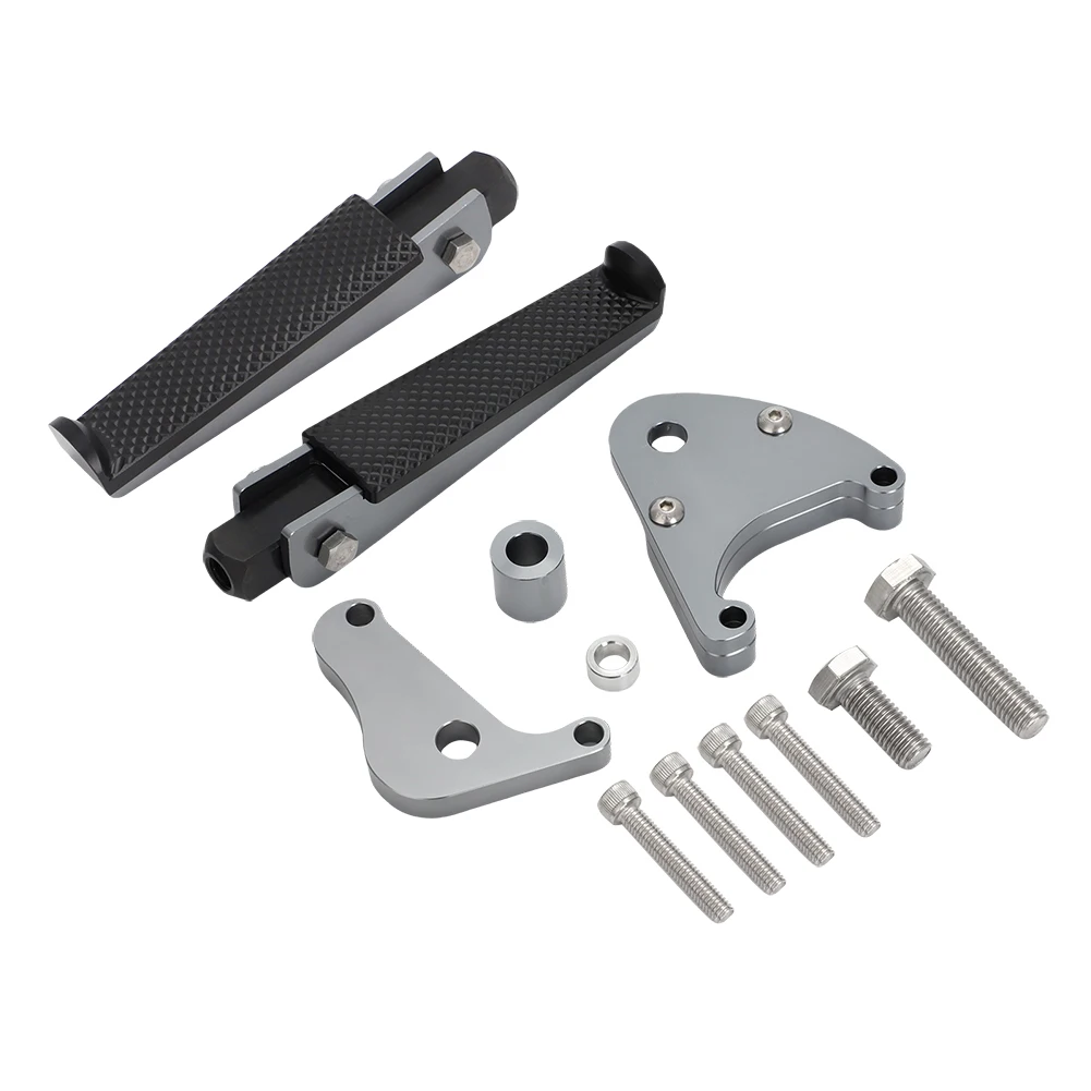 Folding Highway Foot Peg Mounting Kit For Yamaha FJR1300 2003-2005 FJR1300A 2004-2019 FJR1300AE 2006-2009 FJR1300ES 2014-2023