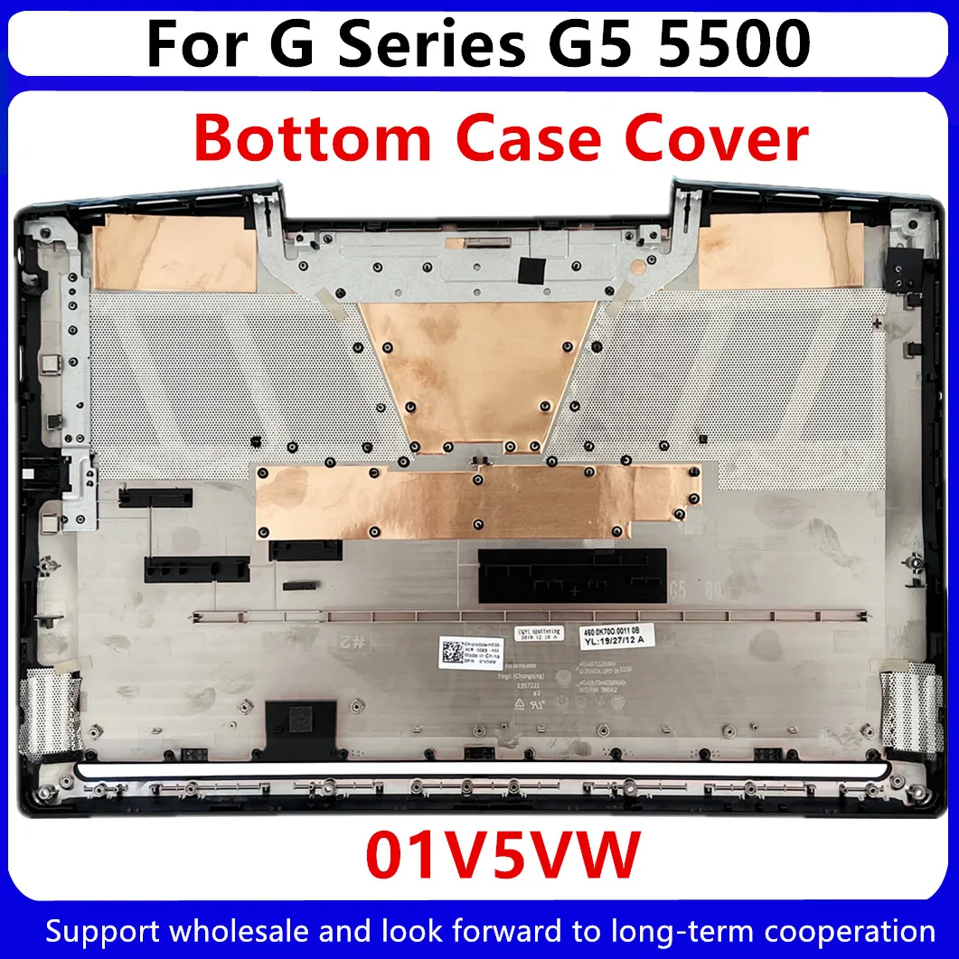 Nova caixa inferior para dell g5 15 5500, base inferior 01v5vw 1v5vw