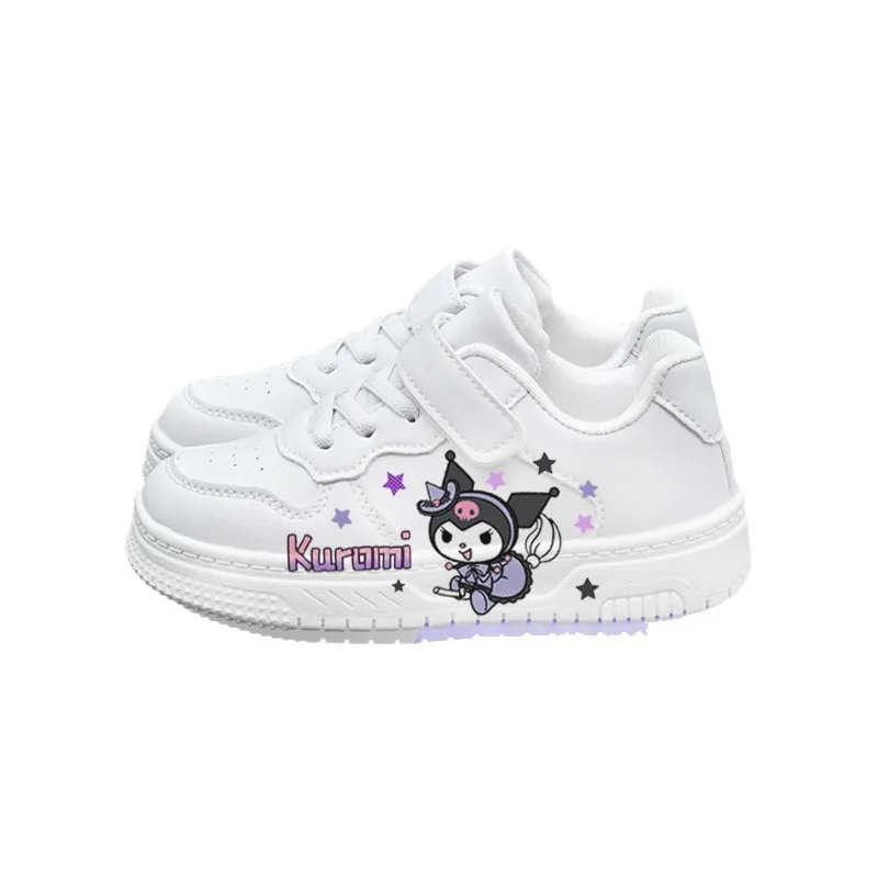 

Sanrio hello kitty girls sneakers flat kuromi casual shoes spring and autumn student running shoes cinnamon board shoes