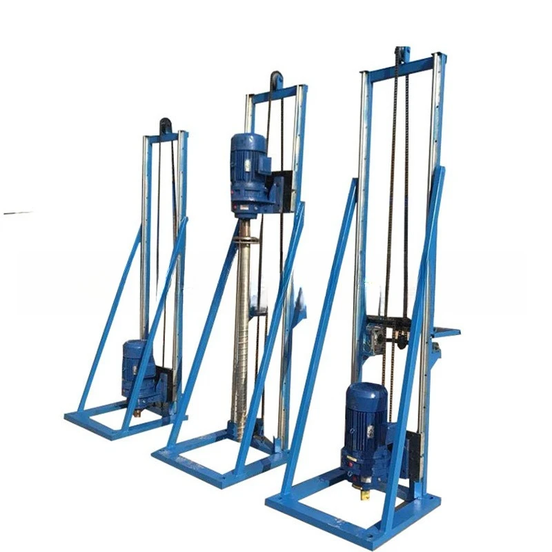 

Spiral ground pile driver, solar photovoltaic pile driver, electric ground screw foundation pile driver