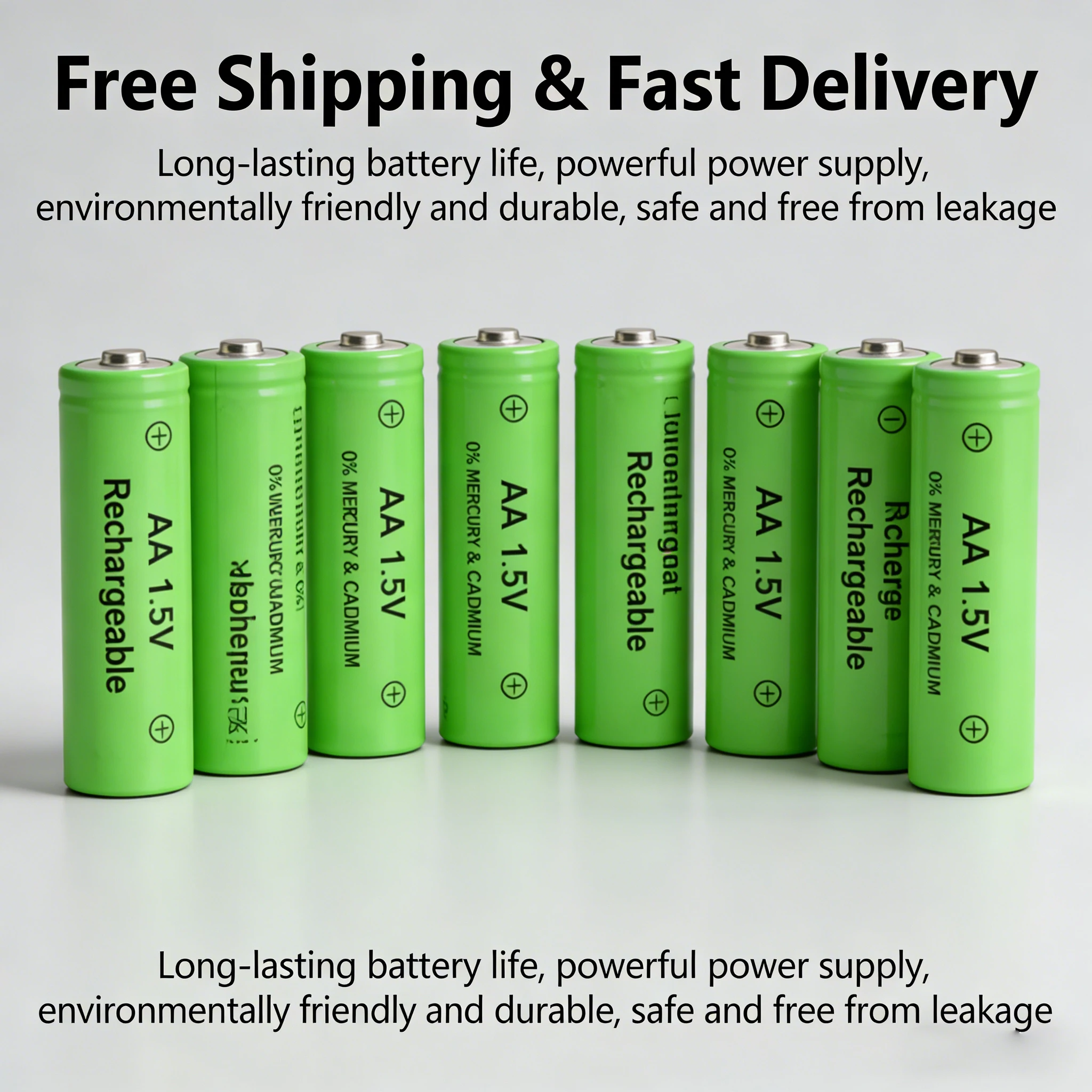 

Original 1.2V AA Rechargeable Battery Ni-MH 2600mAh High Capacity Batteries for Electric Toys Remote Control Mouse