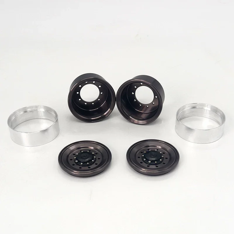 

1:14 Scale Aluminum Alloy XS45 Wide Front Wheel Hub JDM-193 for RC Heavy Duty Engineering Vehicle