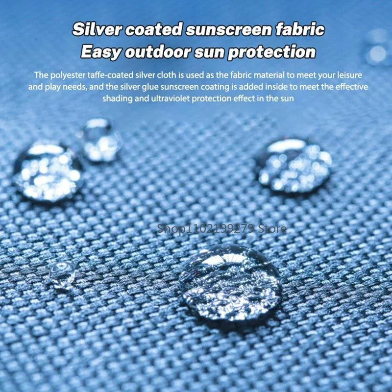 خيمة شاطئ سريعة الفتح أوتوماتيكية، خيمة مأوى للشمس، خفيفة الوزن للتخييم في الهواء الطلق، ثلاثة خيام واسعة وجيدة التهوية