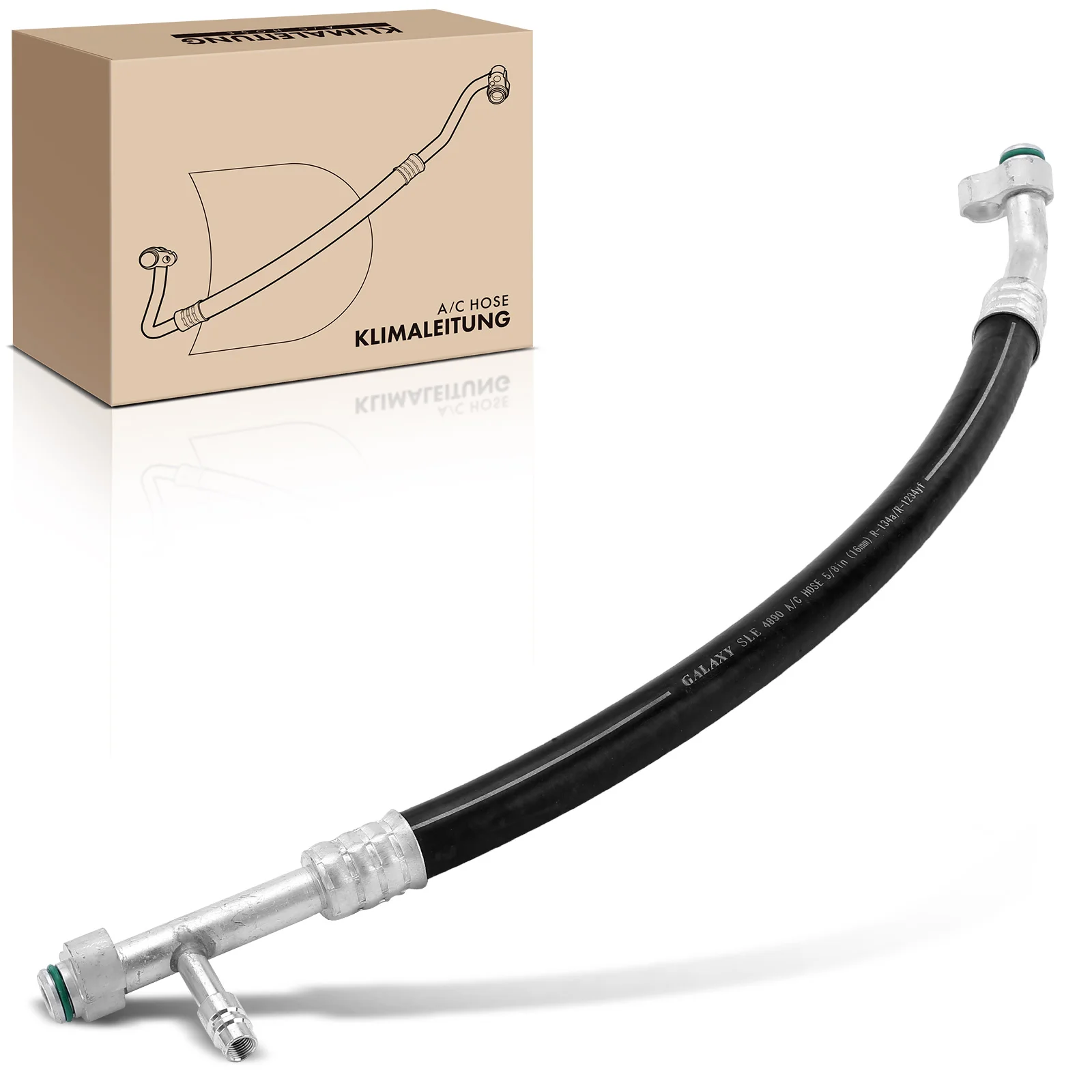 Tubo Aria Condizionata a Bassa Pressione Frankberg 1x per VW New Beetle 1C1 9C1 1.8L 2.0L 1998-2001 HA11337C 1C0820744
