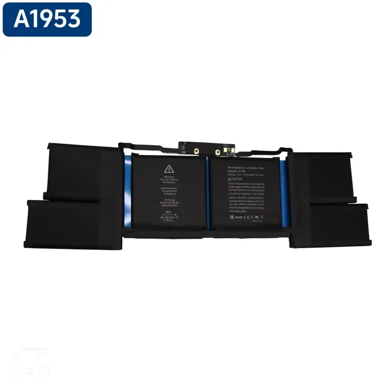 New Laptop Battery A1953 for MacBook Pro A1990 2018 Replacement High Capacity Rechargeable Li-ion Battery Pack