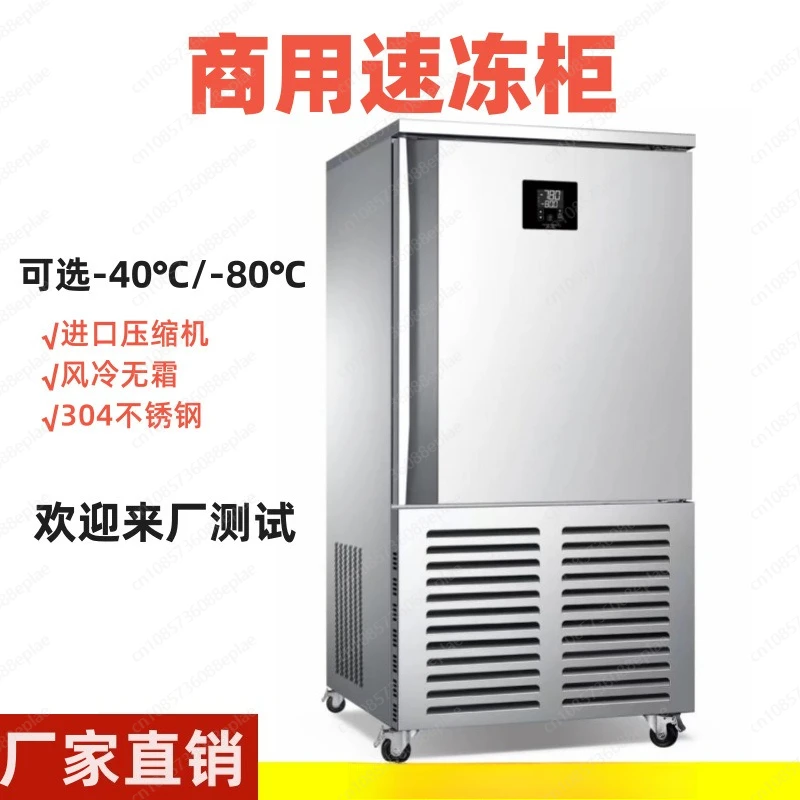 10 tray freezer | small air-cooled quick-freezer | 2-door refrigerator chiller