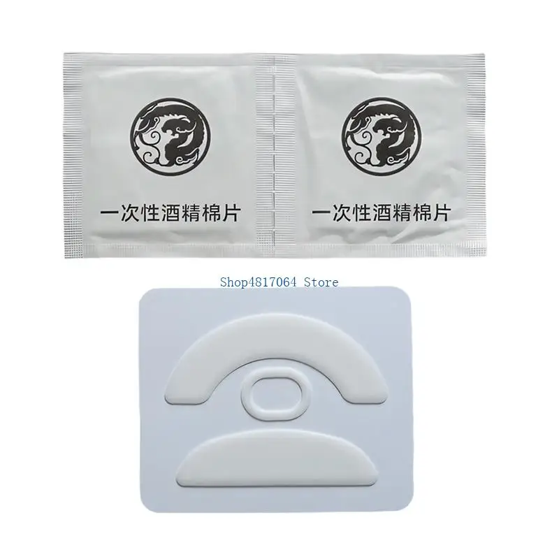 T3LB Espots PTFE Mouse Feet ICE Mouse Skates For VXE MAD R Precise Durability In Gaming Smooth Gliding