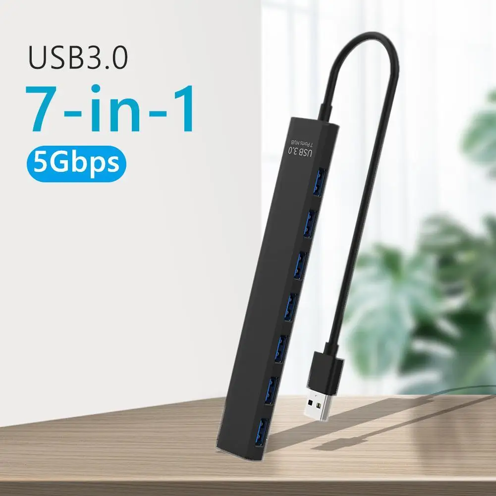 

Док-станция 7 в 1, USB 3,0, 5 Гбит/с