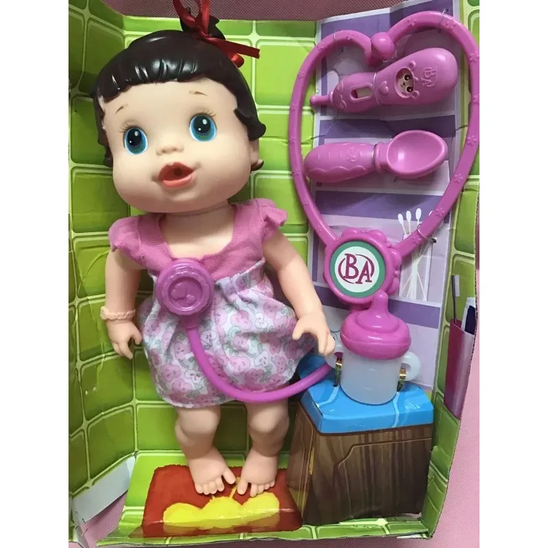 [Lustig] 35 cm Simulation Mode Kann Wasser Trinken Kann Pee Diagnose Die Puppe Modell Arzt Reborn Baby Puppen mädchen Geschenk