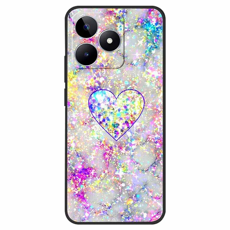 For Realme C53 Case Shockproof Soft silicone TPU Back Cover For OPPO Realme C53 4G Phone Cases Cartoon RealmeC53 C 53 2023