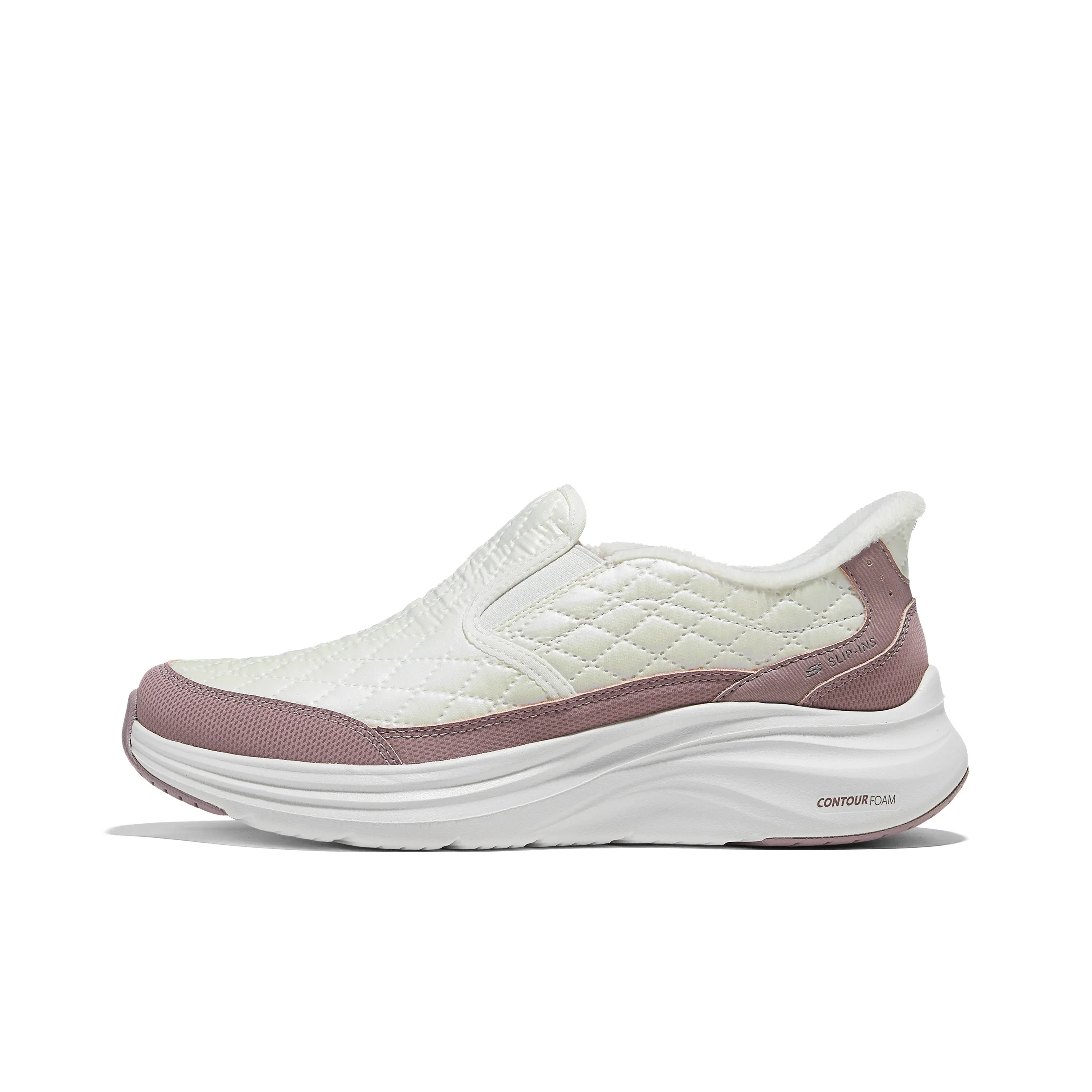 Skechers Contour Form Casual Shoes Men's Low Top White/Black/Pink/Dark Blue 150849