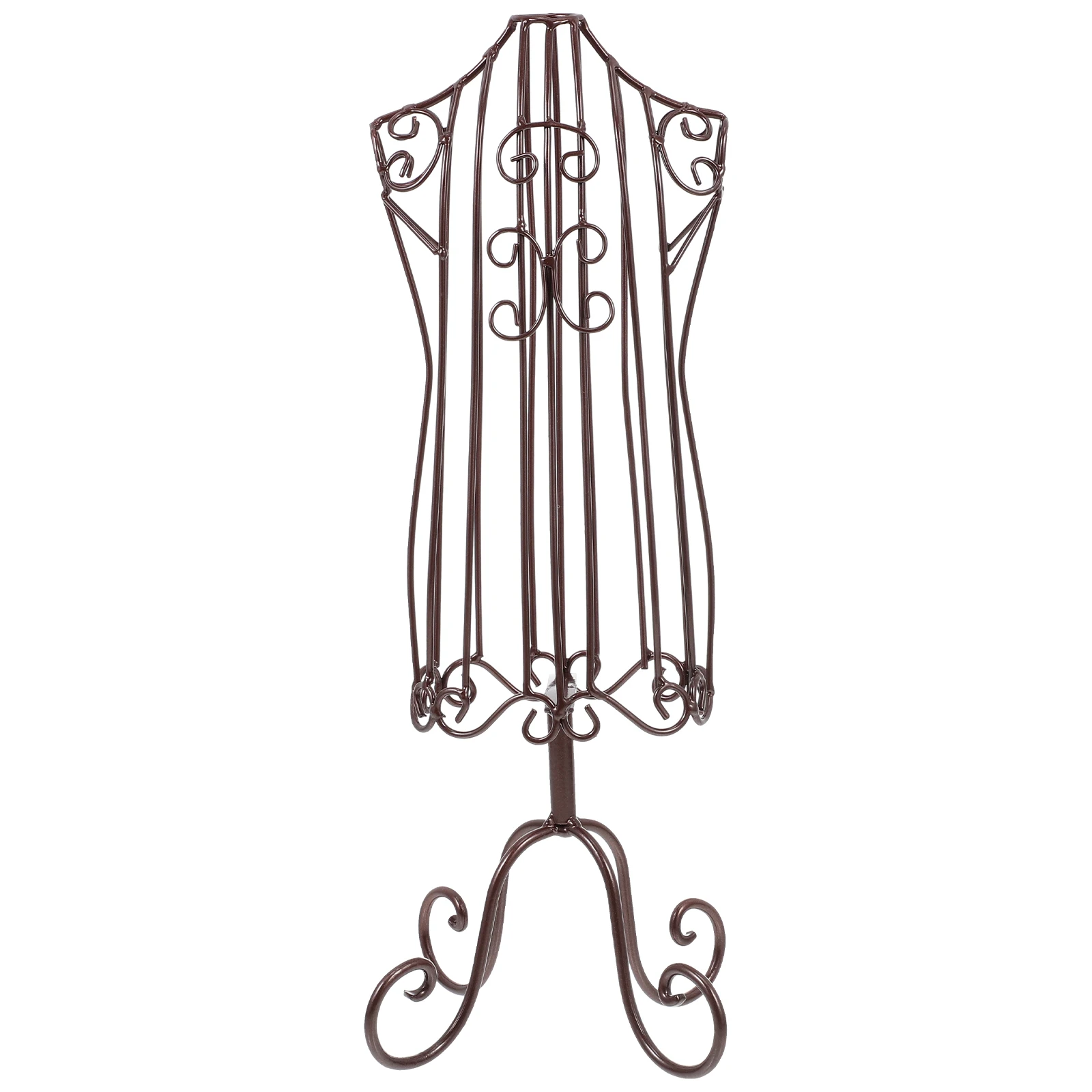 

Pet Clothes Display Rack Metal Mannequin Stand Dog Clothing Mini Hangers Small Dress Form Lightweight Durable Practical Long