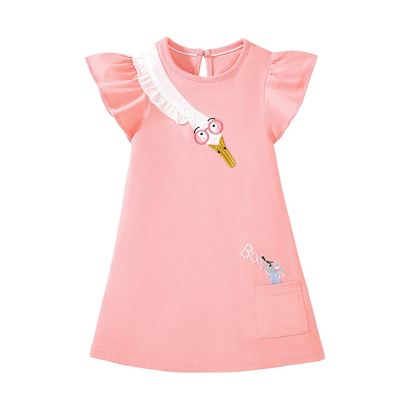 

Zeebread New Arrival 2-7T Girls Dresses For Summer Princess O neck Clothing Princess Hot Selling Kids Dresses