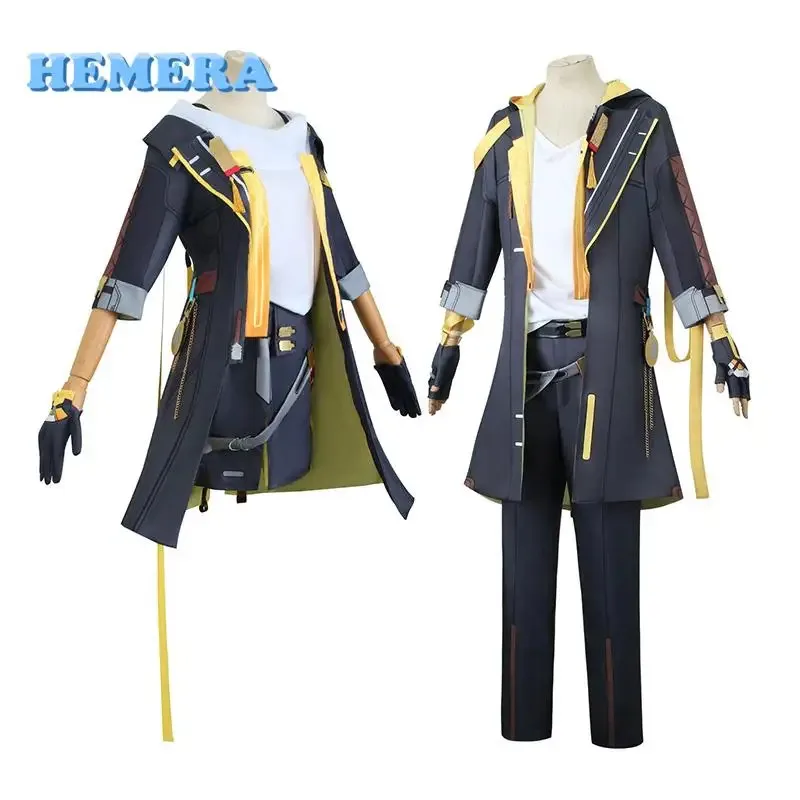 

Honkai Star Rail Trailblazer Stelle Caelus Cosplay Costume Halloween Anime Carnival Party Men's Women's Uniform Including Gloves