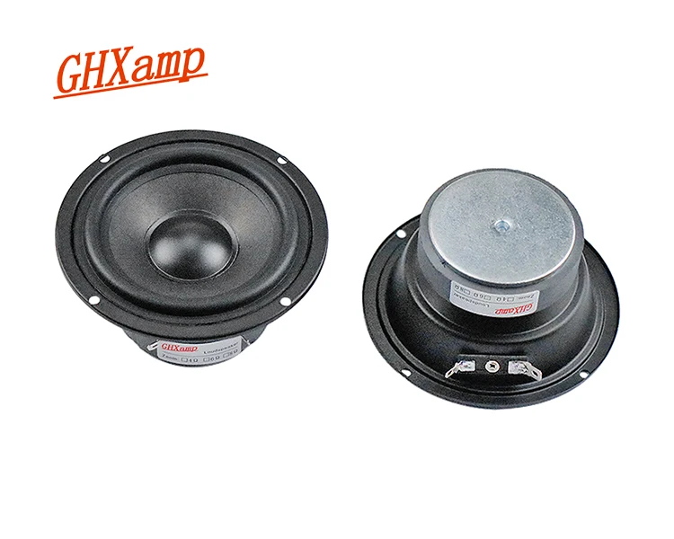 GHXAMP Geschlossener 4-Zoll-15-mm-Mitteltöner, reiner Mittellautsprecher, 3-Wege-Alt-Sprachhorn, klassische Gesangsaitenmusik, 8 Ohm, 30 W, 2 Stück – Detail 2