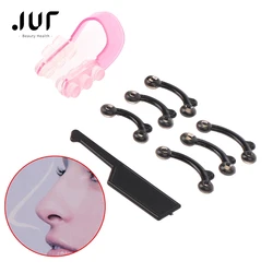 3Pair Nose Up Shaper Lifting Shaping Clip Clipper Shaper Bridge Straightening Beauty Nose Clip Corrector Massage Tool No Pain