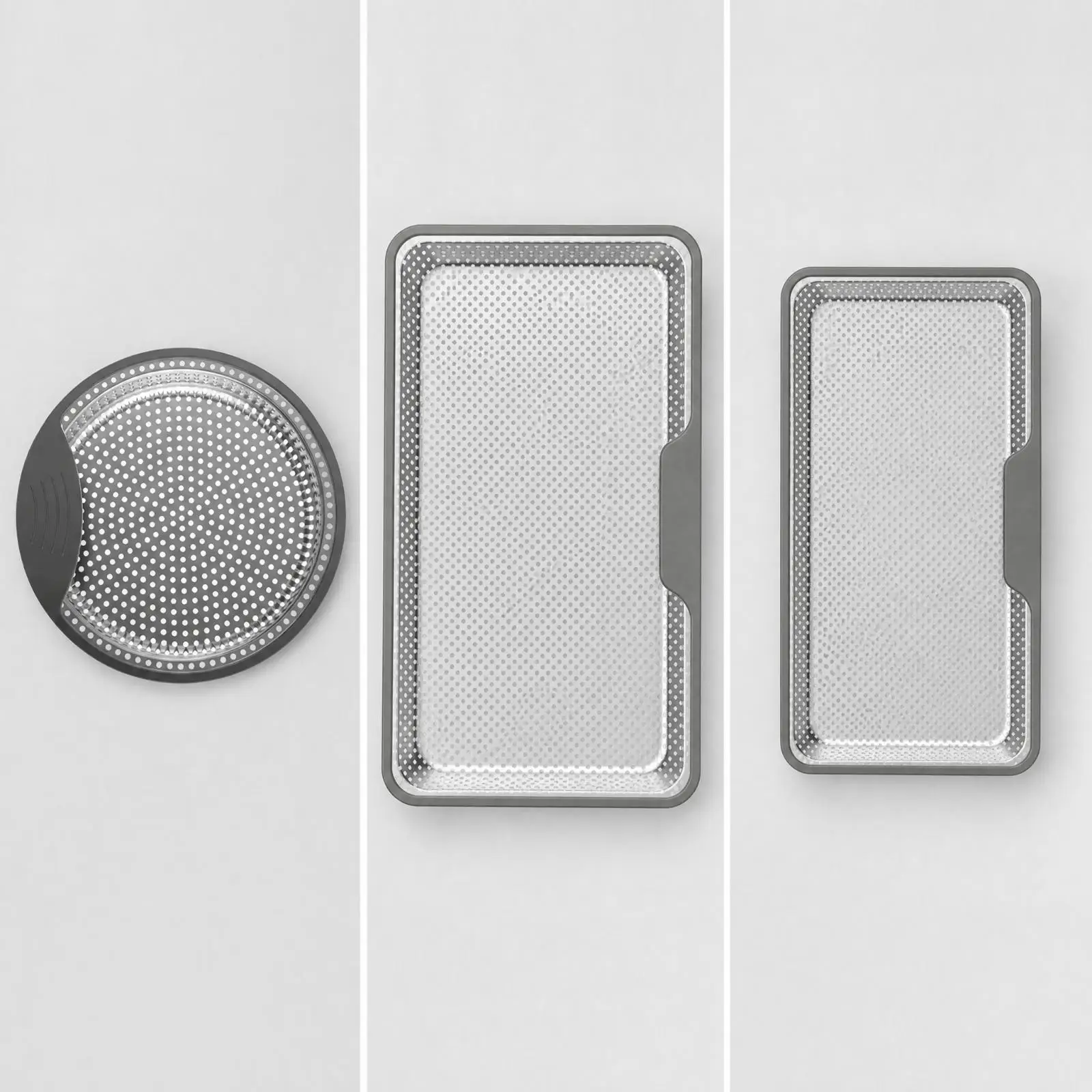 Sink Drain Strainer Basket Rust-Resistant Stainless Steel Sink Strainer with Side Grip Easy to Clean Stainless Steel Drain
