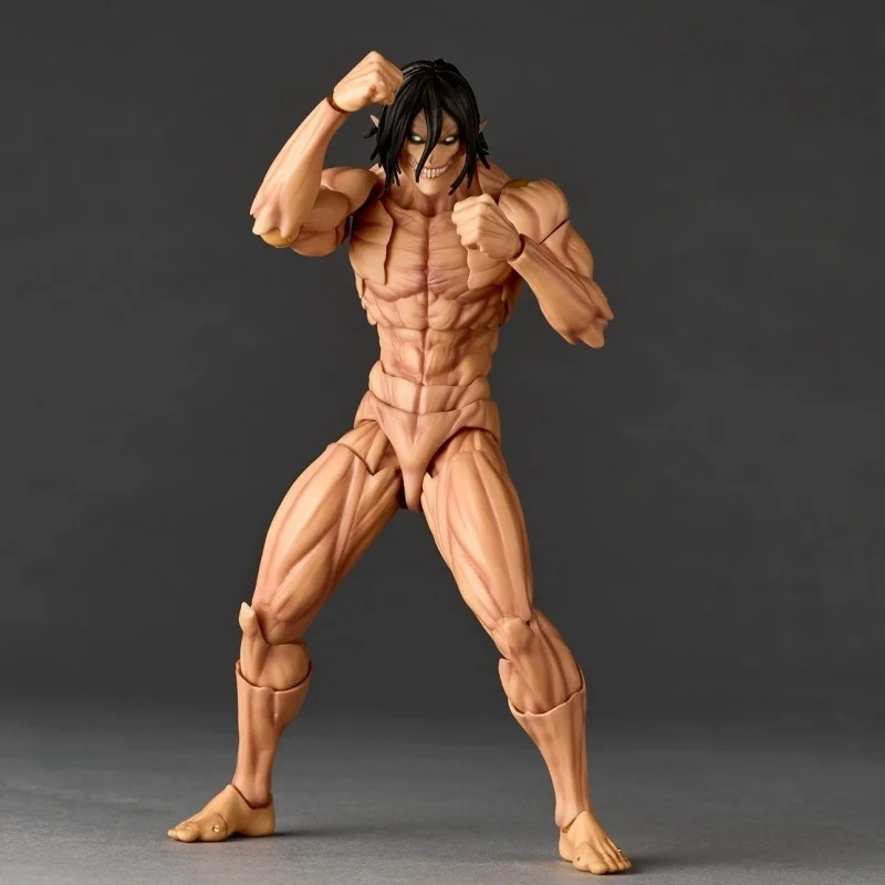 16 センチメートル進撃の巨人エレンイェーガータイタンフォーム関節 PVC アクションフィギュア像グッズデスクトップ装飾ギフト ​
