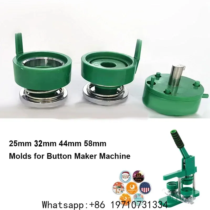

25//32/44/58mm Badge Maker Molds DIY Button Badge Maker Press Machine Interchangeable Die Mould Round Badge Punching Die