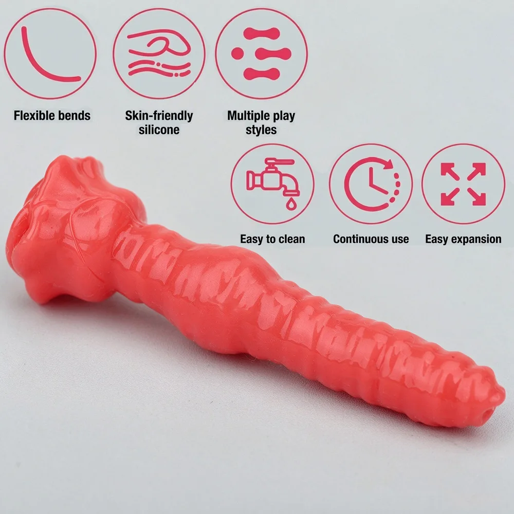 TPE Penis Plug Urethra Sound Dilator,Textured Urethral Catheter Sounding Masturbation 4PCS Set,Sex Toys for Men,Penisplug view 3