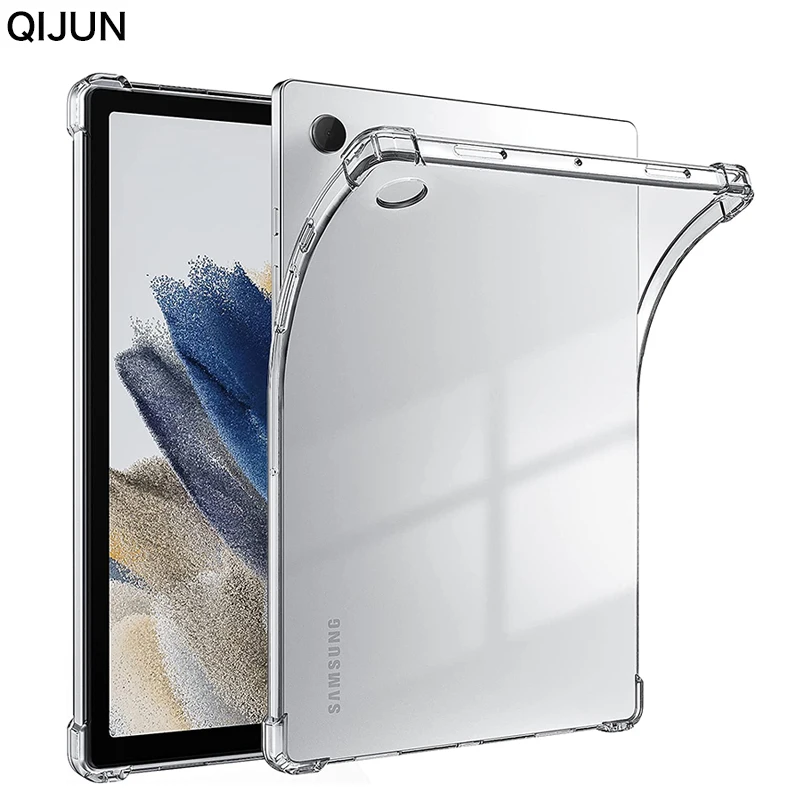 Case For Samsung Galaxy Tab A8 S8 S7 Plus S6 Lite A7 Lite Cover Transparent TPU Silicone Soft Shell For Tab A 7.0 8.0 8.4 10.1