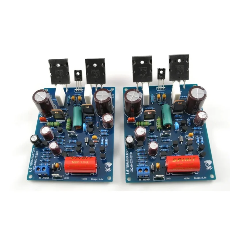 1Pcs L6 Power Amplifier Board 2 Channels