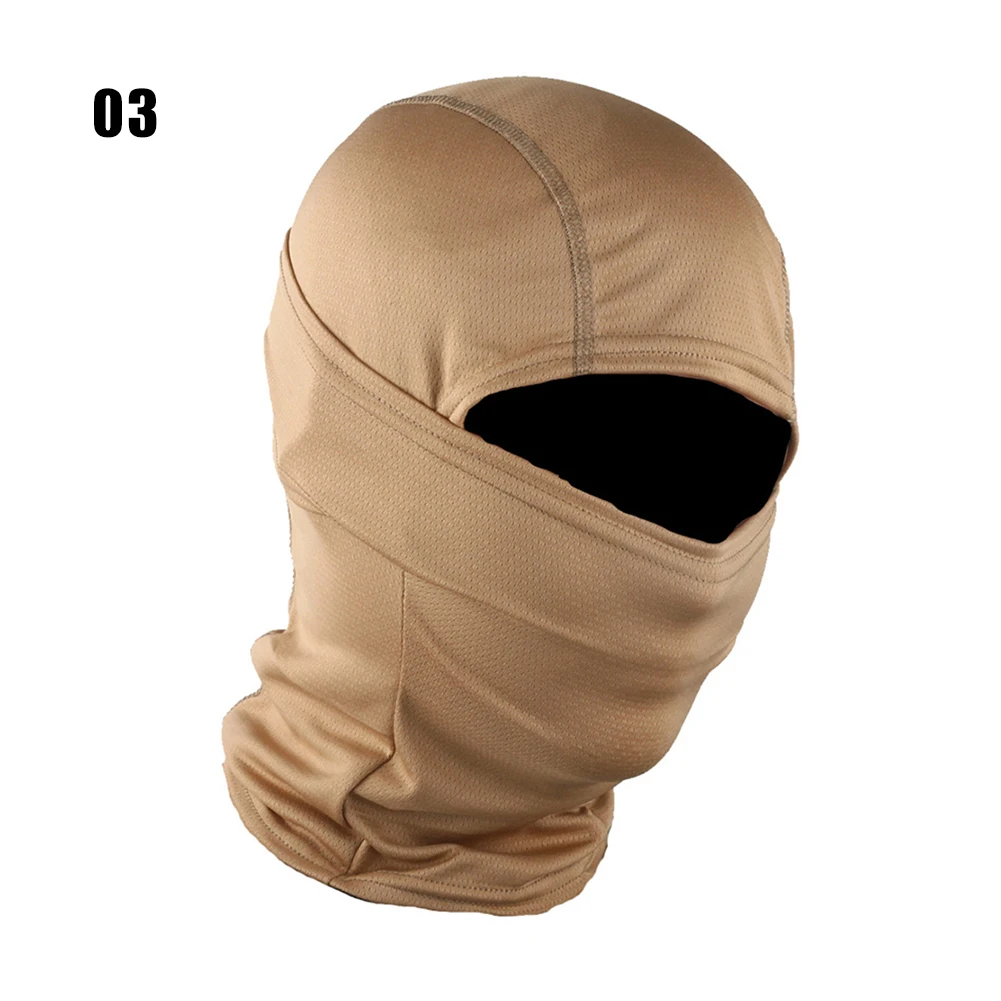 Camouflage Balaclava Full Face Scarf Ski Cycling Full Face Mask Cover Neck Head Warmer Sports Cap Helmet Liner