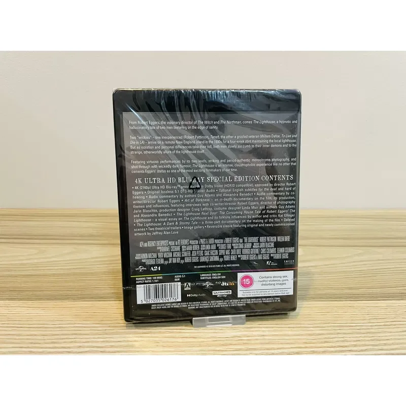 British Version Arrow 4K Blu Ray Lighthouse Edition High Definition Movie Disc