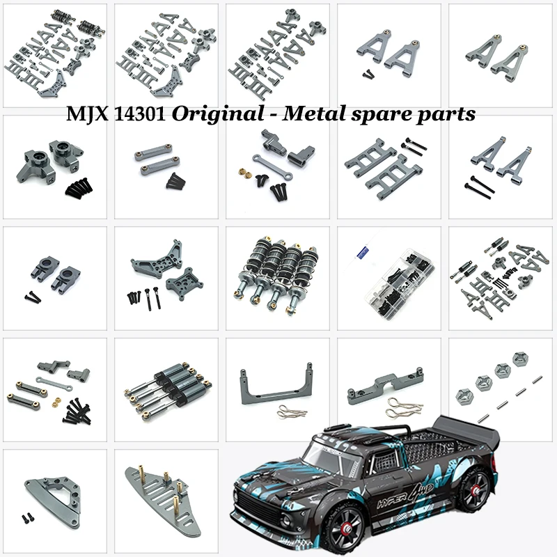 

MJX Hyper Go Original Accessories Shocks Brushless Motor ESC Drive Shaft Replacement Spare Parts for 14301 14302 14303
