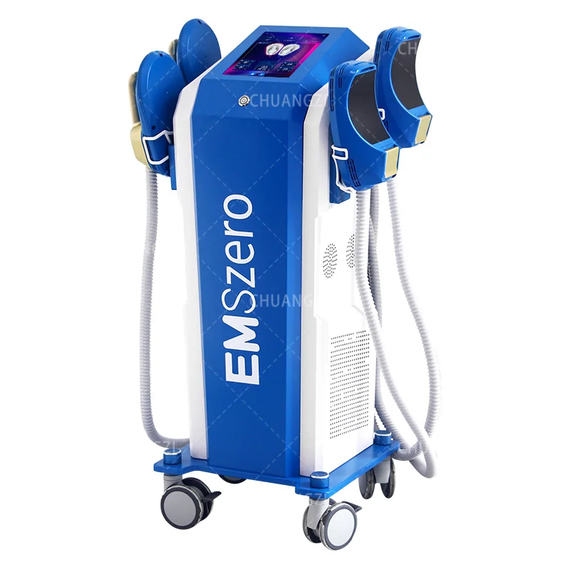 EMSzero 6500W HF + RF EMS Muscle Shaper with Multi-work 4 handle RF Pelvic Stimulation pad is available in Salon 2024 latest mod