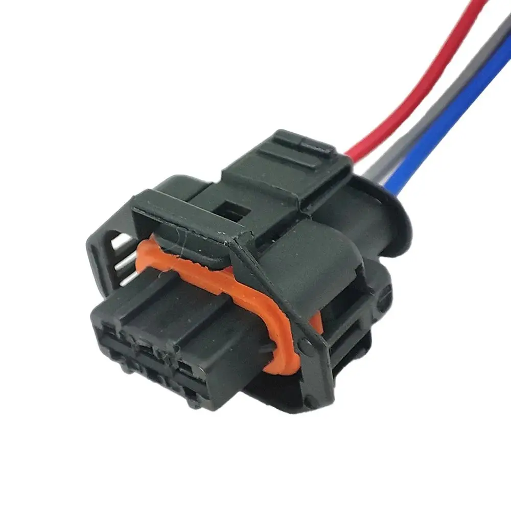 3 Pin Auto MAP SensoConnector Common Rail Diesel Injection Pump Socket Pressure Crankshaft Position Sensor Plug For 1928404227