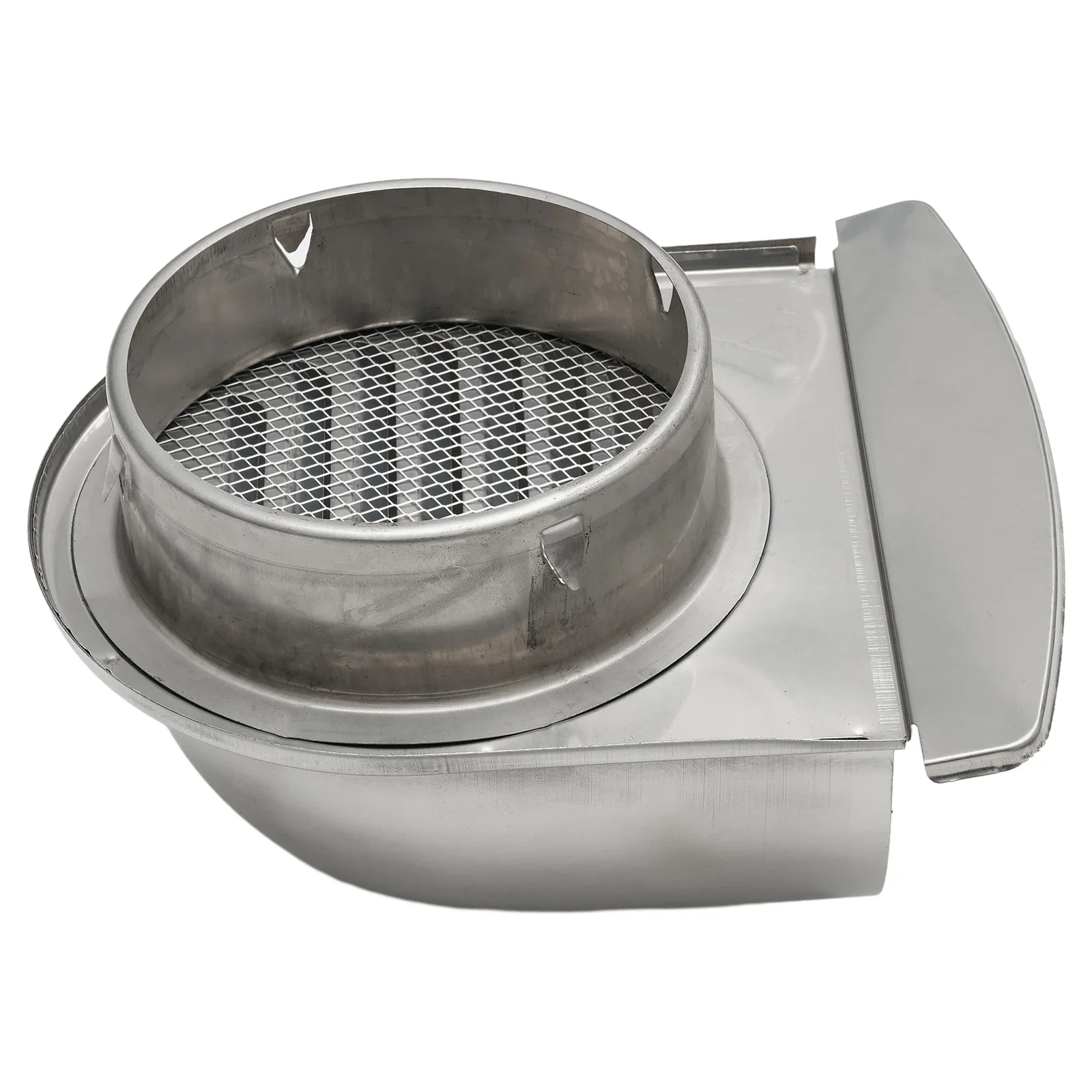 1pc Stainless Steel Air Vent Cover 100mm 150mm Wall Air Vent Extract Valve Grille Ducting Cover Ventilation Outlet Accessories