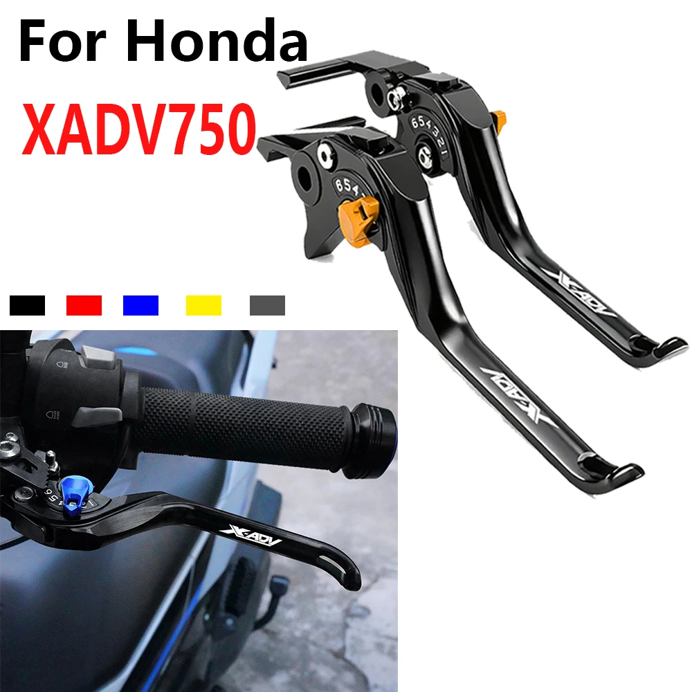 For Honda X-ADV XADV750 X ADV XADV 750 2017-2024 2025 2026 Motocycle Integrated Effort-saving Adjustable Brake Clutch Levers