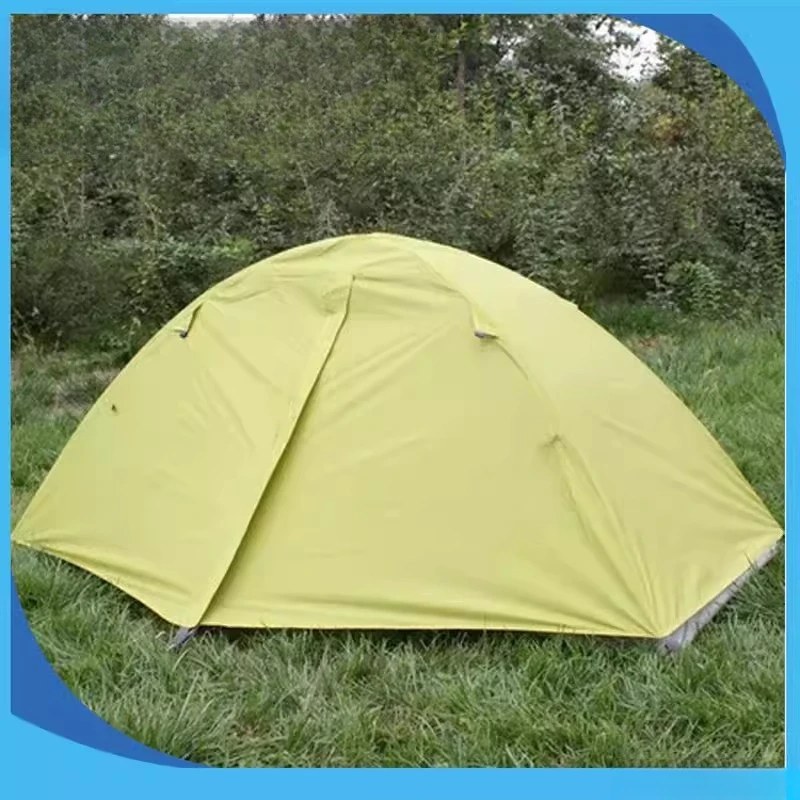 

camping, outdoor double-layer rainproof ultra-light tent single fishing