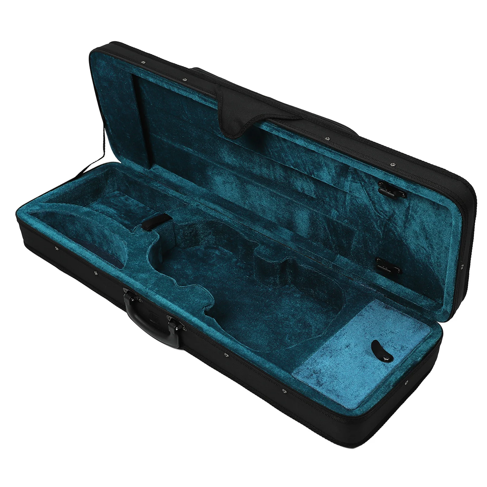 4/4 Violin Hard Case Rectangle Oxford Cloth Foam Lightweight Violin Box for Violinist Violin Hard Case Lightweight Violin Case