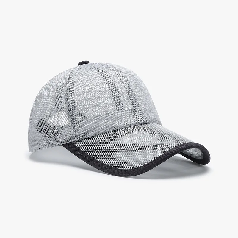 AliExpress NONE Summer Men's Hat Hollow Brim UV Resistant Cycling Breathable Outdoor Sports Sun Protection Baseball Cap Women's