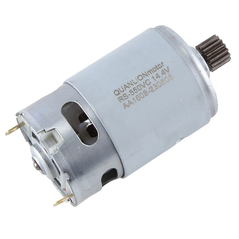 มอเตอร์เลื่อยไฟฟ้าเกียร์15ฟันเหมาะสำหรับเลื่อยลูกสูบขนาดเล็ก14.4V 29800rpm