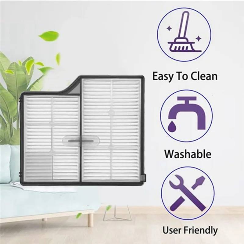 B99A-For Roborock Saros 10/G30/S9 Maxv Ultra/S90ver/A1460RR Vacuum Cleaner Parts Brush Hepa Filter Mop Cloth Dust Bag Parts